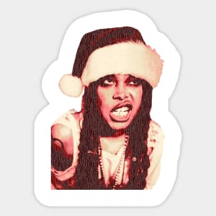 Erykah Badu Christmas Sticker